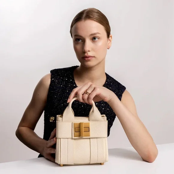 NWT Caraa Madrid Bag in Swan - Picture 2 of 11